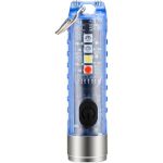 MINI LED Keychain Flashlight Rechargeable Adjustable Torch Light