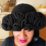 Vons Home Women's Halloween Crochet Knit Octopus Hat - Handmade 100% Polyester Stylish Hollow Bucket Cap Vintage Elegant Retro S