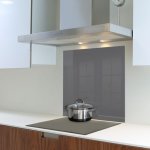 Parrot Products Met Gun Metal Hob Splashback 598 X 650 X 6MM