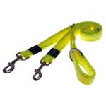 Rogz Utility Reflective Multi Lead - Fanbelt Large Yellow