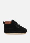 PoP Candy Lace Up Boots - Black & Tan