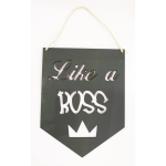 Kikki & Frankie Wall Plaques Like A Boss