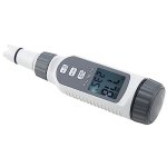 Smart Sensor Portable Meter Lcd Display Measures Value & Solvent Temperature For Industrial Electrical