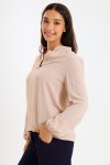 Ladies Airflow Long Sleeve Casual Blouse