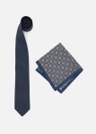 Micro Dot Tie & Pocket Square Set