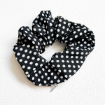 Spotted Scrunchies - Black