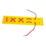 Large Threading Plank With Lace