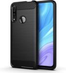 Huawei Y9 Prime 2019 Shockproof Carbon Fiber Design Cover - Black