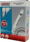 Glass chalkboard Markers White Box 10 -PC1001A