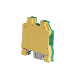 WKN10SL U 10MM Earth Terminal Block - Green yellow