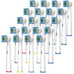 Replacement Toothbrush Heads Compatible Professional Electric Toothbrush Heads Replacement Brush Head Cartridges For Pro 500/100