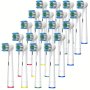 Replacement Toothbrush Heads Compatible Professional Electric Toothbrush Heads Replacement Brush Head Cartridges For Pro 500/1000/1500/3000/3757/5000/7000/7500/8000