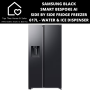 Samsung Black Smart Bespoke Ai Side By Side Fridge Freezer - 617L