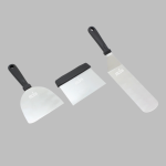 Alva 3PC Griddle Tool Set Spatula Cutter Scraper
