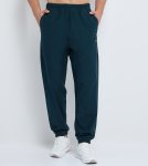 Calvin Klein Mens Premium Terry Monogram Joggers In Petrol - Petrol 2XL