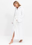Ribbed Towelling Cotton Gown