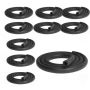10PCS Foam Pipe Insulation Tube Od 9.84IN Length 70.87IN Freeze Protection