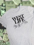 Westlife Logo And Signature T-Shirt