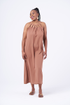 Midi Dress - XXL Brown