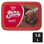 Ola Rich N Creamy Chocolate Flavoured Ice Cream Tub 1.8L