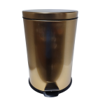 20 Litre Gold Stainless Steel Dust Bin SGN097