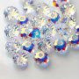 110/80/60pcs 4/6/8mm Austrian Crystal Glowing Boutique Glass With Hole Super Glitter Loose Beads For Jewelry Making DlY Handmade Special Bracelet Necklace Craft Supplies