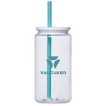 Altitude Mina Plastic Tumbler And Straw - 550ML - Pink