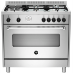 La Germania Gas Stove Stainles Steel AMS95C81BX