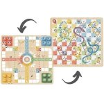 Snakes & Ladders Ludo Game Wood