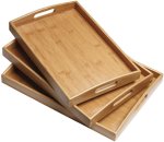 Wooden Serving Tray Serving Set