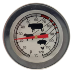 Lifespace Probe Bbq Meat Thermometer With A Free Pot Clip