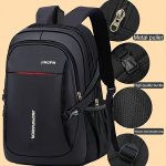1PC Leisure Schoolbag Simple Backpack Large Capacity Travel Backpack