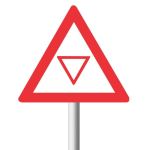 Traffic Control Yield Ahead Road Sign W303