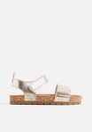 Ankle Strap Sandals - Gold-coloured