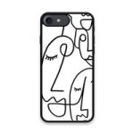 Custom Printed Tpu Cases - Apple Iphone 7 Apple Iphone 8 Apple Iphone Se 2020 Apple Iphone Se 2022 & 39 Line Face& 39