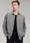Regular Fit Overshirt - Grey