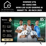Hisense U7Q 4K 144HZ Vrr Mini-led Uled Gaming Ai Smart Tv - 85 Inch 2025