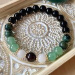 Prosperity Money & Abundance Stretch Beads Bracelet Good Luck Bracelet Money Bracelet Wealth Mala For Women Men Jewelry Bracelet