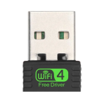Driver-free Wireless USB Wi-fi Adapter 500MBPS 2.4GHZ Plug & Play Dongle For PC & Laptop No Cd Required Global Cellular