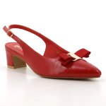 Pierre Cardin Sade Slingback Heels - Red - 9