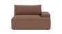 Daphne Module 1 Seater Arm Right Pebble Rust