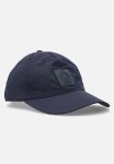 Polo 6 Panel Crest Badge Peak - Navy