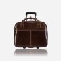 Brando Winchester 17" Laptop/overnight Trolley Bag Brown