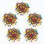 5PACK Kids Stem Sunflower Construction Toys Building Blocks Set