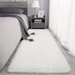 1PC Ultra Soft Fluffy Area Rug Anti-shedding Throw Carpet Dry Cleaning Lounge Cushion Mat For Bedroom Living Room Dorm Game Room