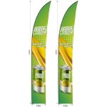 Legend 4M Sublimated Arcfin Flying Banner Skin Set Of 2 Excludes Hardware