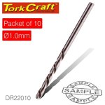 Craft Drill Hss 1.0MM 135DEG 10 Pack Industrial Bit