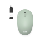 Port 2.4GHZ Collection II Vert Olive Wireless Mouse
