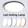 1PC LED Ceiling Light 220V Modern Round Ceiling Lamp 18W 27W 36W Indoor LED Lighting Waterproof Slim Multicolor Available For Bedroom Living Room Bathroom Balcony