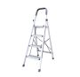 4-STEP Folding Steel Ladder - Heavy-duty Stable & Compact
